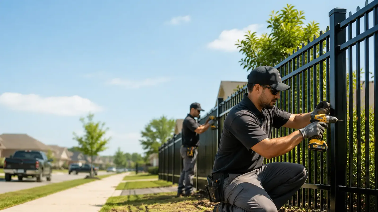 Metal Fence Installation in Chelsea, AL